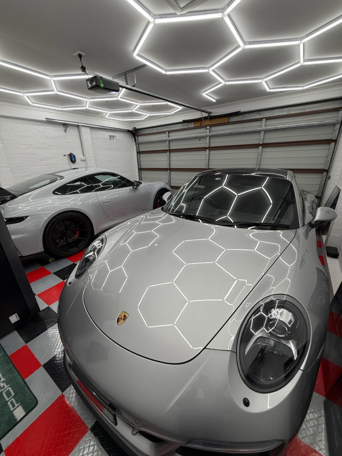 Showroom garage lighting